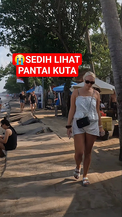 Sad to see Kuta Beach now #bali #kutabeach #baliinfo #trending