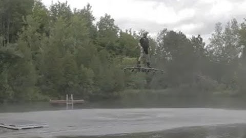 Omni Hoverboard early prototype