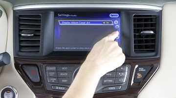 2014 Nissan Pathfinder - Control Panel and Touch Screen Overview