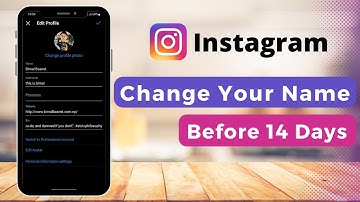 Change Instagram Name Before 14 Days !! (2022)