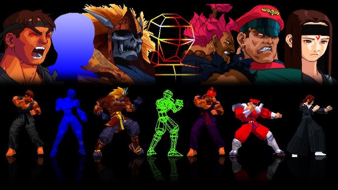 Desk highlights the '12 secret characters' of Street Fighter Alpha