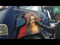 VIRAL!! Airbrush Mobil Pick Up, mengenang Masa Muda. ( Bojo Loro)