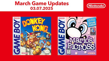 Game Boy – March 2025 – Nintendo Switch Online