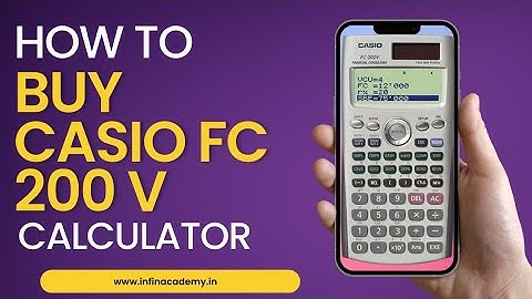 Hwo To Buy Your FC 200V Calculator For CFP | Infinite Financial Academy (Edufinpact Labs Pvt. Ltd.)