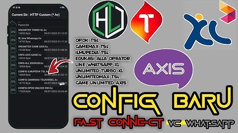 UPDATE ‼️ CONFIG HTTP CUTOM TELKOMSEL AXIS XL@muhaqamhabibun
