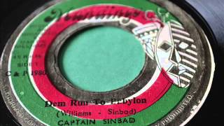 Captain Sinbad Dem Run To Babylon Label Mandingo