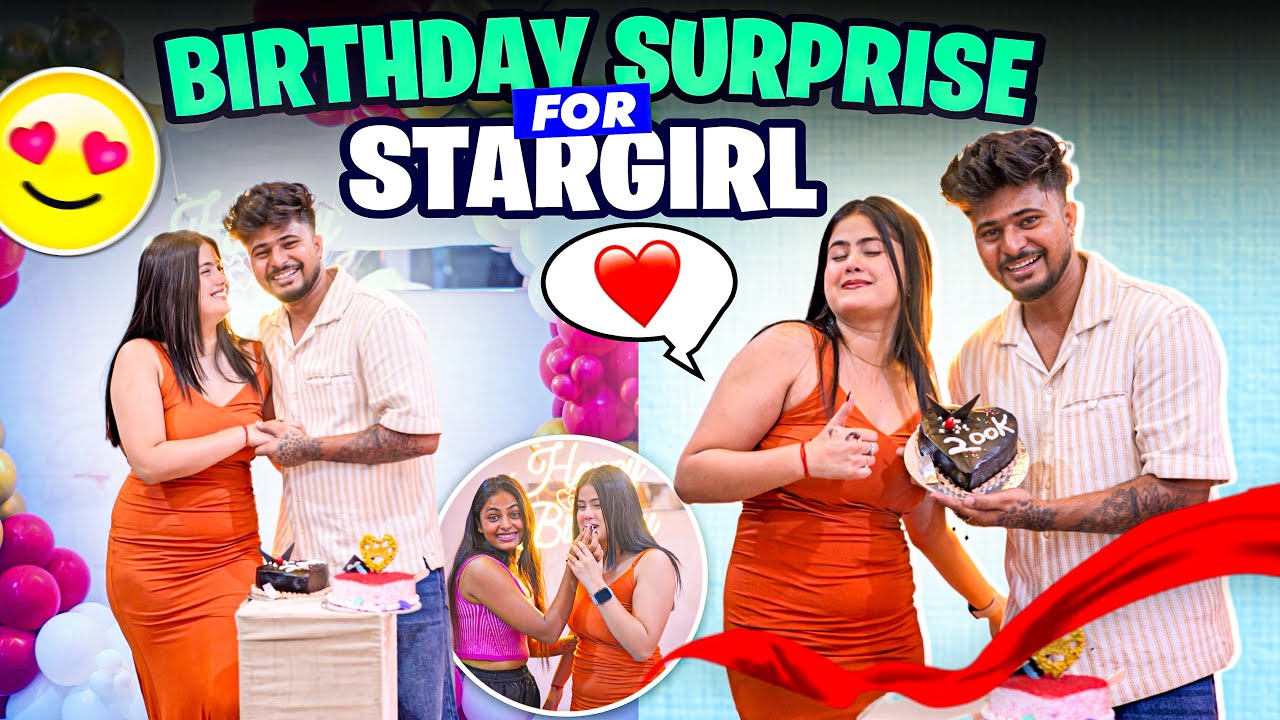 Maine Stargirl ke Birthday pe Diya Aisa Surprise 😱 Khushi ke Aansu Nikal Aaye 💖 