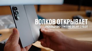 видео: Волков открывает Samsung Galaxy Z Fold7 картинка: Волков открывает Samsung Galaxy Z Fold7