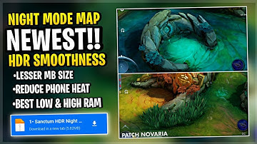 New! Sanctum Island HDR Night Mode SMOOTH MAP In Mobile Legends | Improved Game FPS - Patch Novaira