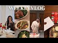 WEEKLY VLOG | solo thanksgiving dinner, black friday haul &amp; traveling home for the holidays