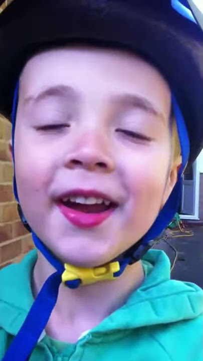 Ollie on the balance bike