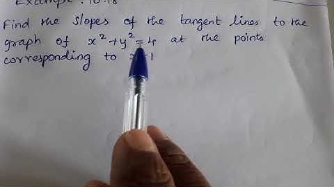 11th  Maths  Example  :  10.17  , 10.18