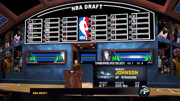 NBA 2K11 My Player - The Draft!!!