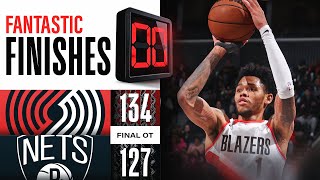 WILD OVERTIME ENDING Trail Blazers vs Nets | January 7, 2024