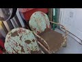 Estate sale metal patio chairs, old oscillating fans and bubble lights Estate sale metal patio chairs, old oscillating fans and bubble lights