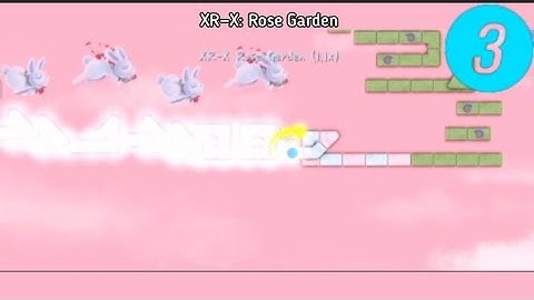 【ADOFAI Extra Level Play】I Almost Died...│XR—X: Rose Garden (1.1x Speed Trial Clear)