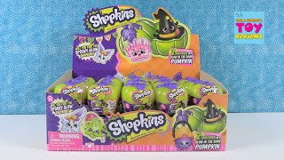 Shopkins Halloween Glow In The Dark Pumpkin Figure Unboxing Opening Review | PSToyReviews