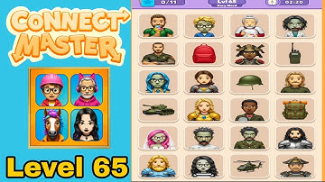 Connect master match puzzle level 65 solution walkthrough 