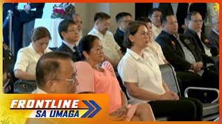 VP Sara at First Lady Liza, tila malamig sa isa’t isa; hindi nagpansinan | Frontline Sa Umaga