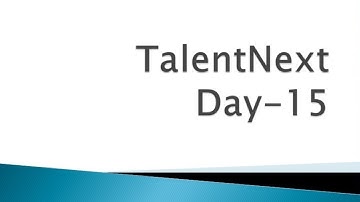 Wipro TalentNext Training on Java Day-15
