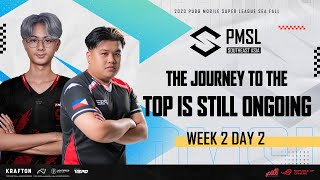 [EN] 2023 PMSL SEA W2D2 | FALL | THE JOURNEY TO THE TOP IS STILL ONGOING