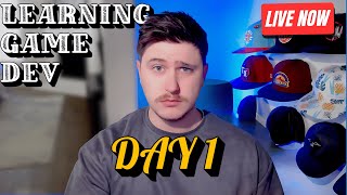 Learning Game Dev DAY 1 ZERO EXPERIENCE