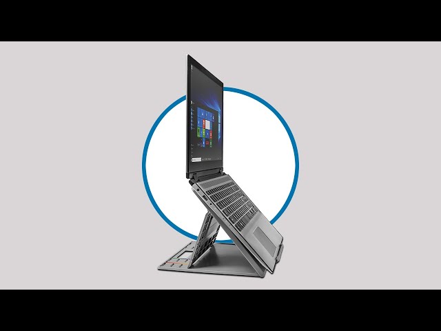 Kensington SmartFit® Easy Riser™ Go Laptop Riser - YouTube