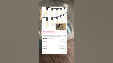 Elevate your space with cute string lights #outdoor #stringlights #fok