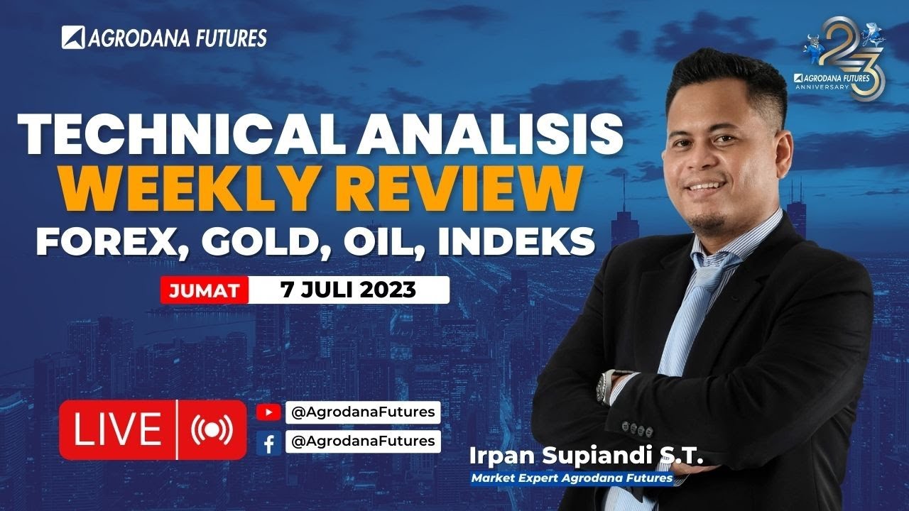 🔴 LIVE Technical Analysis 7 Juli 2023 - NFP Day : How Low Can You GOLD ...