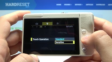 How to Change Touch Operation Mode on CANON EOS M10 - Adjust Screen Sensitivity on Canon Camera