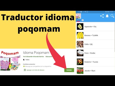 Traductor De Palabras En Idioma Poqomam Youtube