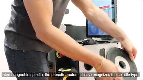 Elbo Controlli NIKKEN tool presetter E46L series axis and SP ID