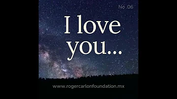 I LOVE YOU MORE THAN YESTERDAY... Card No. 6 - (By Roger Carlon Foundation)