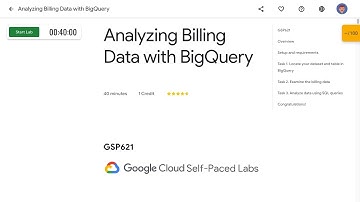 Analyzing Billing Data with BigQuery GSP621