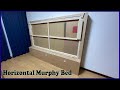 DIY Horizontal Murphy Bed || Murphy Bed