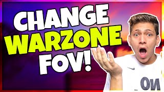 How to Change your FOV on Warzone! Change Warzone FOV on CONSOLE! PS4/PS5/XBOX