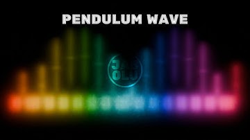Mesmerizing pendulum wave with polyrhythms - relaxing marimba - #pendulumwave