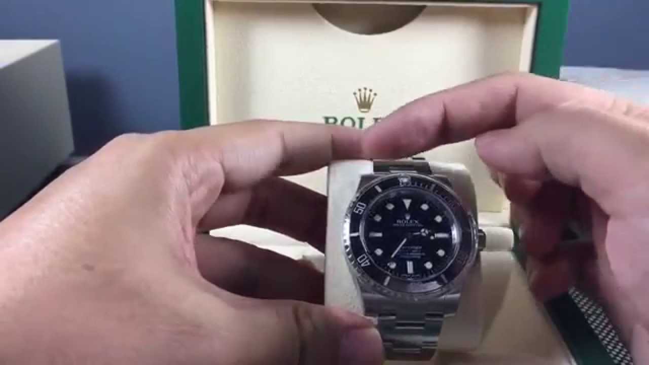 rolex submariner 114060 review