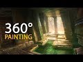 Temple Entrance 360° Painting