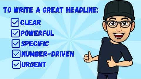 Guidelines for Headline Writing