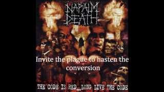 Morale Napalm Death With Lyrics HD