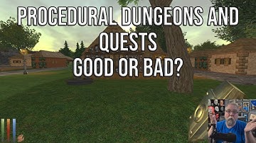 My impressions on Procedural Quests and Dungeons in Daggerfall