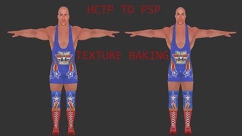 Texture Baking Here Comes The Pain Models To PSP Models Updated Tutorial