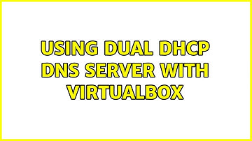 Using Dual DHCP DNS Server with VirtualBox (3 Solutions!!)