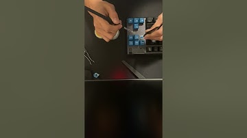 How to lube a switch without desoldering it