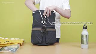 Обзор Городского Рюкзака Sandqvist Roald Eng Sub