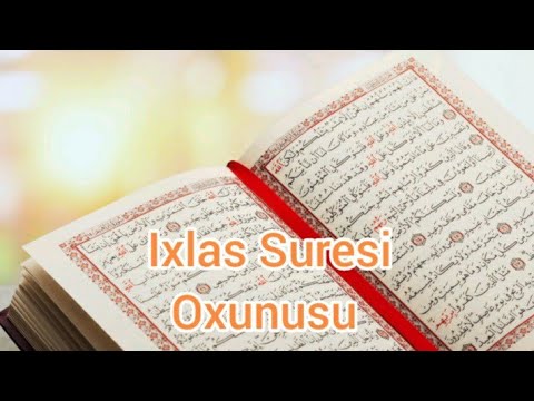 Ixlas suresi/oxunusu/Dini kanal