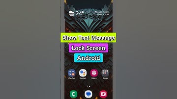 How To Show Text Message in Lock Screen Notification on Android #shorts #views #viralvideo
