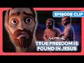 A Jailer Accepted Jesus as his Lord and Savior | Superbook - Paul and Silas English Clip