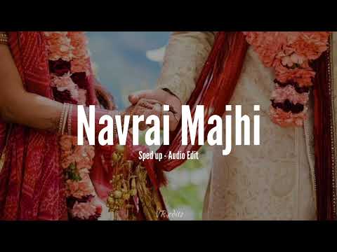 Navrai Majhi - Sunidhi Chauhan // English Vinglish // Sped up - Audio edit // VR Edits